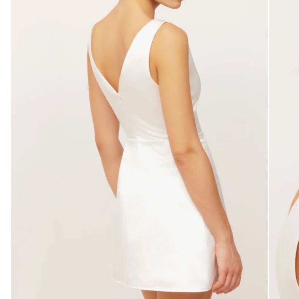 NWT Reformation Ivory Zenni Dress - Picture 3 of 7